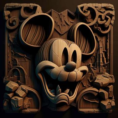 3D model Epic Mickey game (STL)